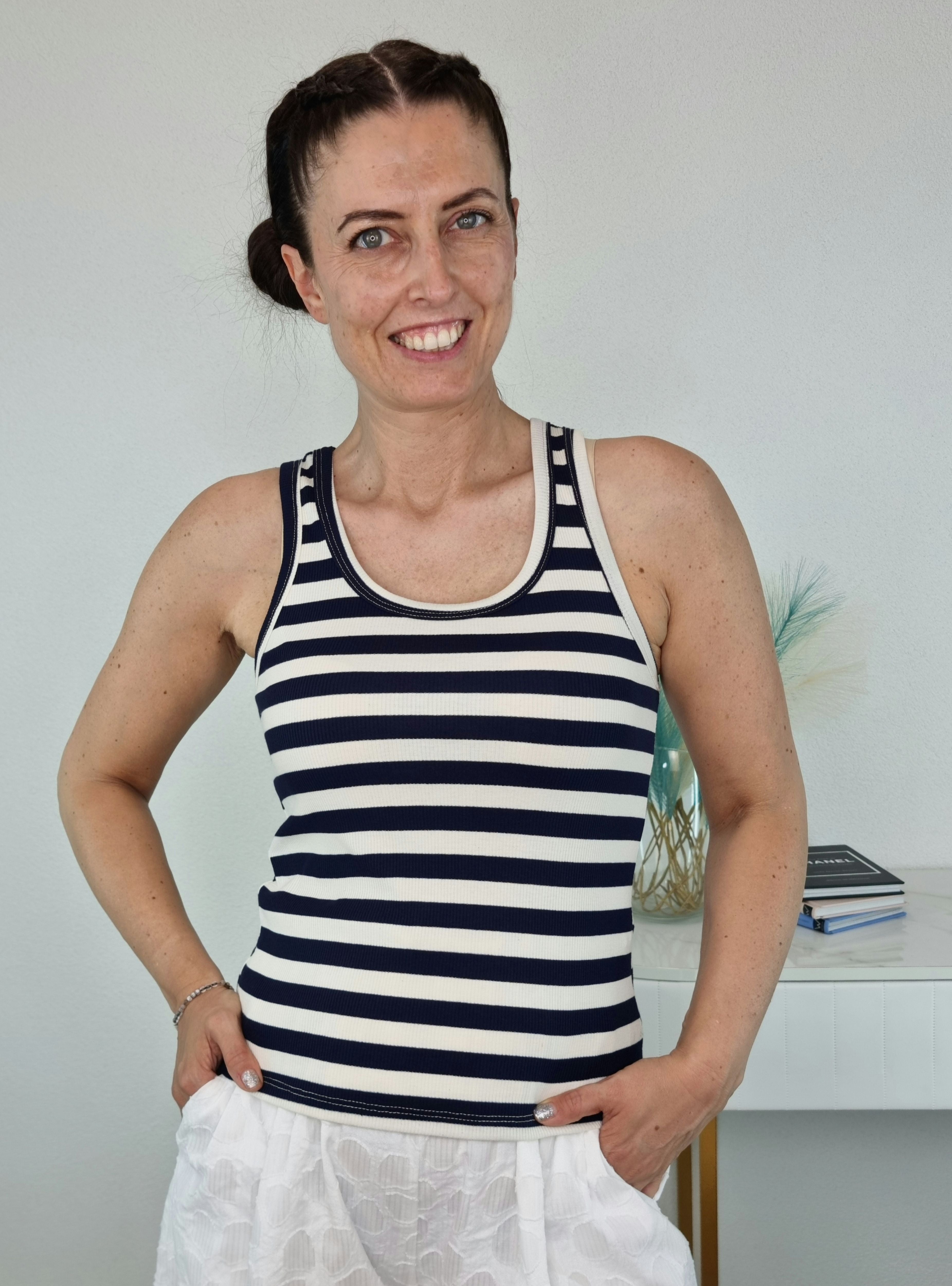 CANOTTA BASIC RIGA BLU
