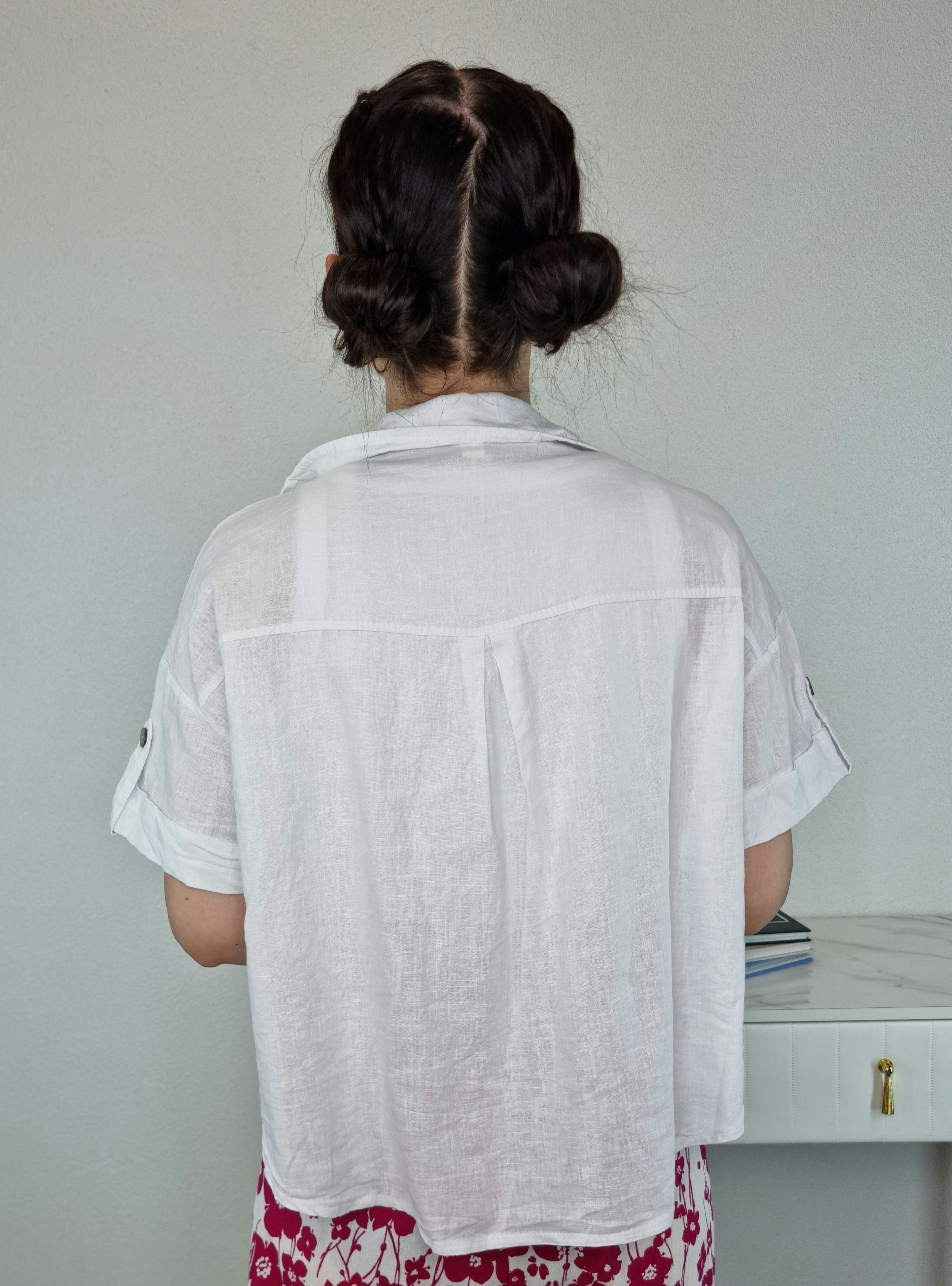 CAMICIA LINO BIANCA