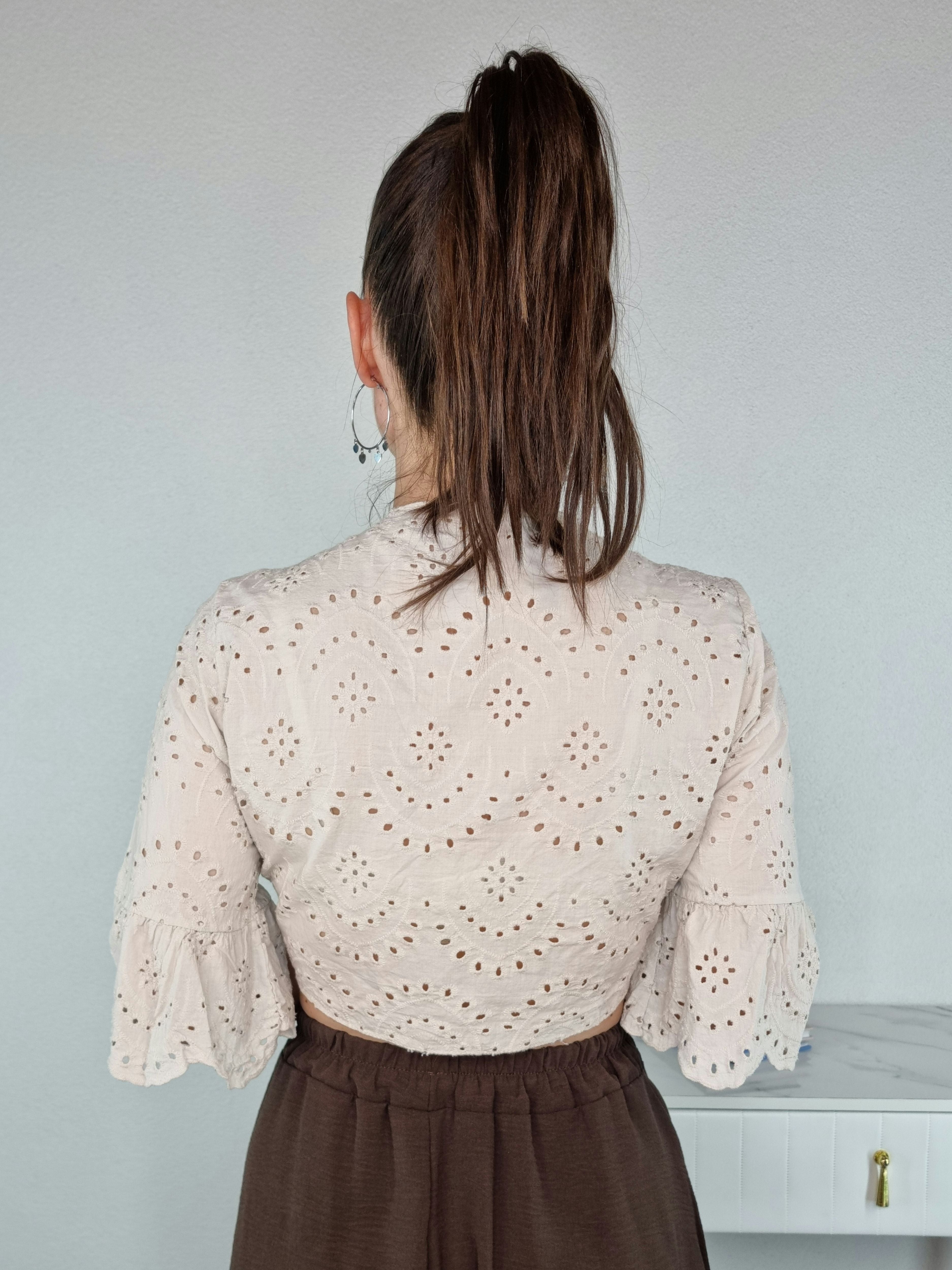 COPRISPALLA/TOP SAN GALLO BEIGE