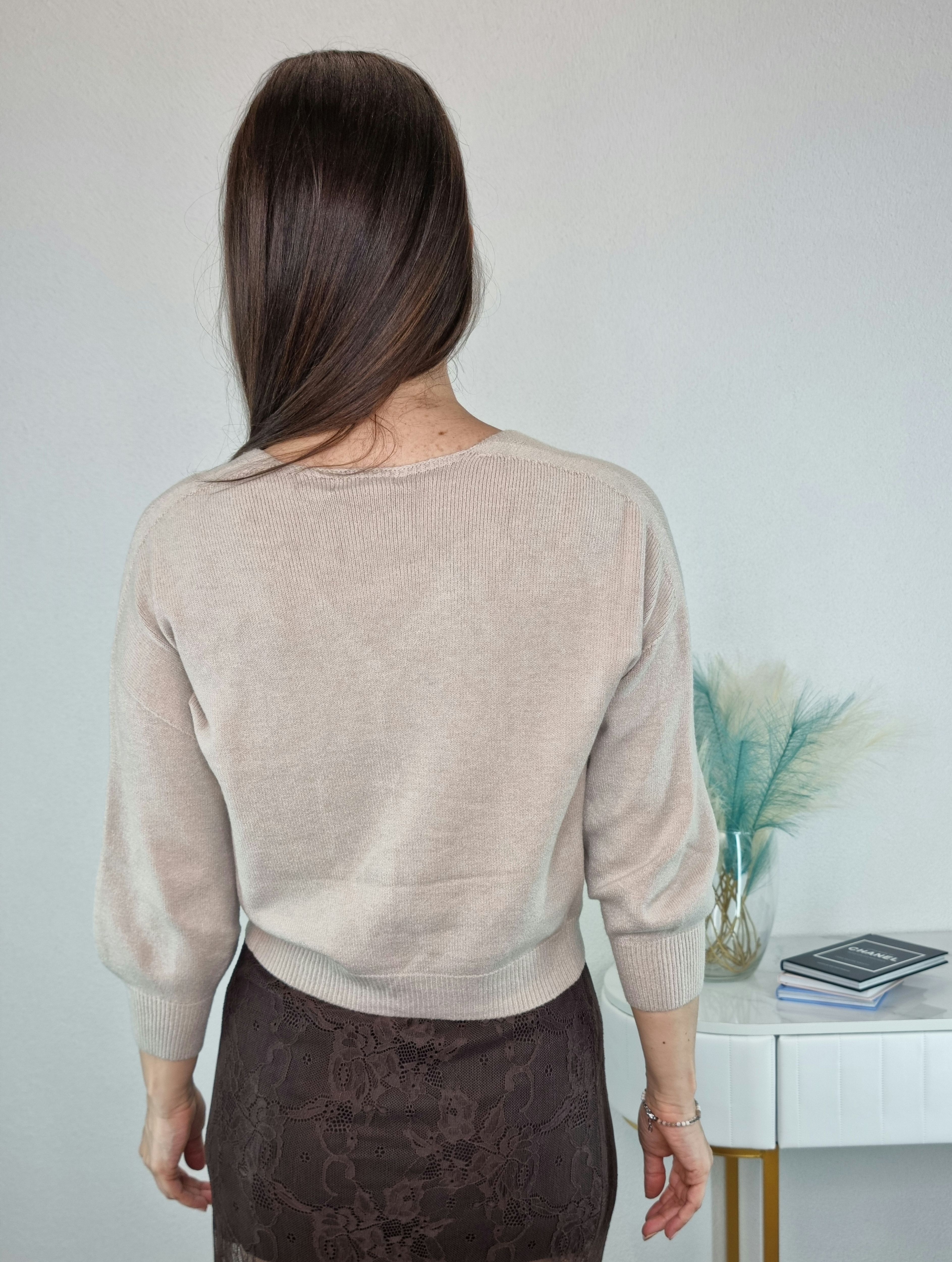 CARDIGAN MILITARY BEIGE CIVICO