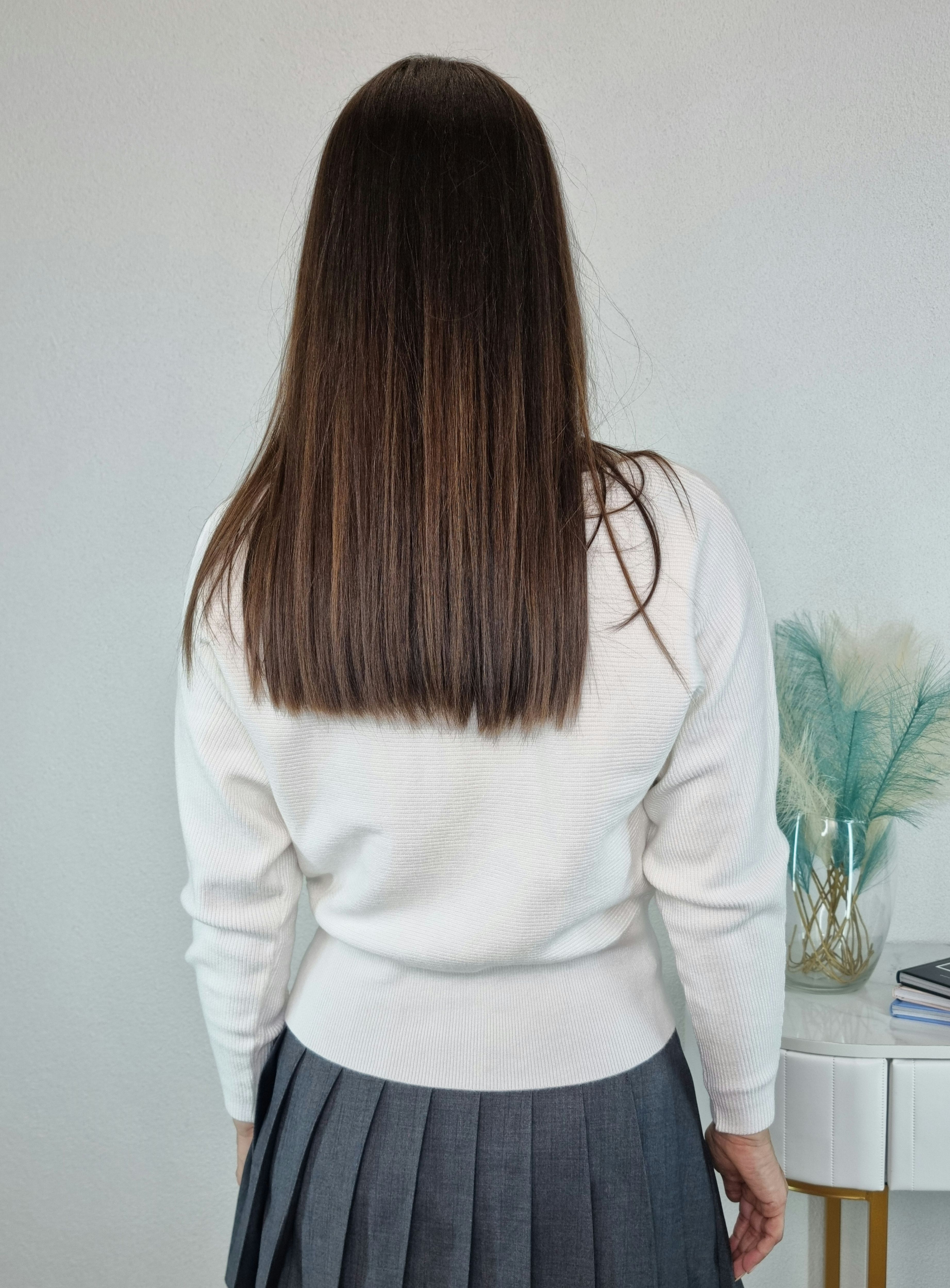 PULL CIVICO BOTTONI BIANCO