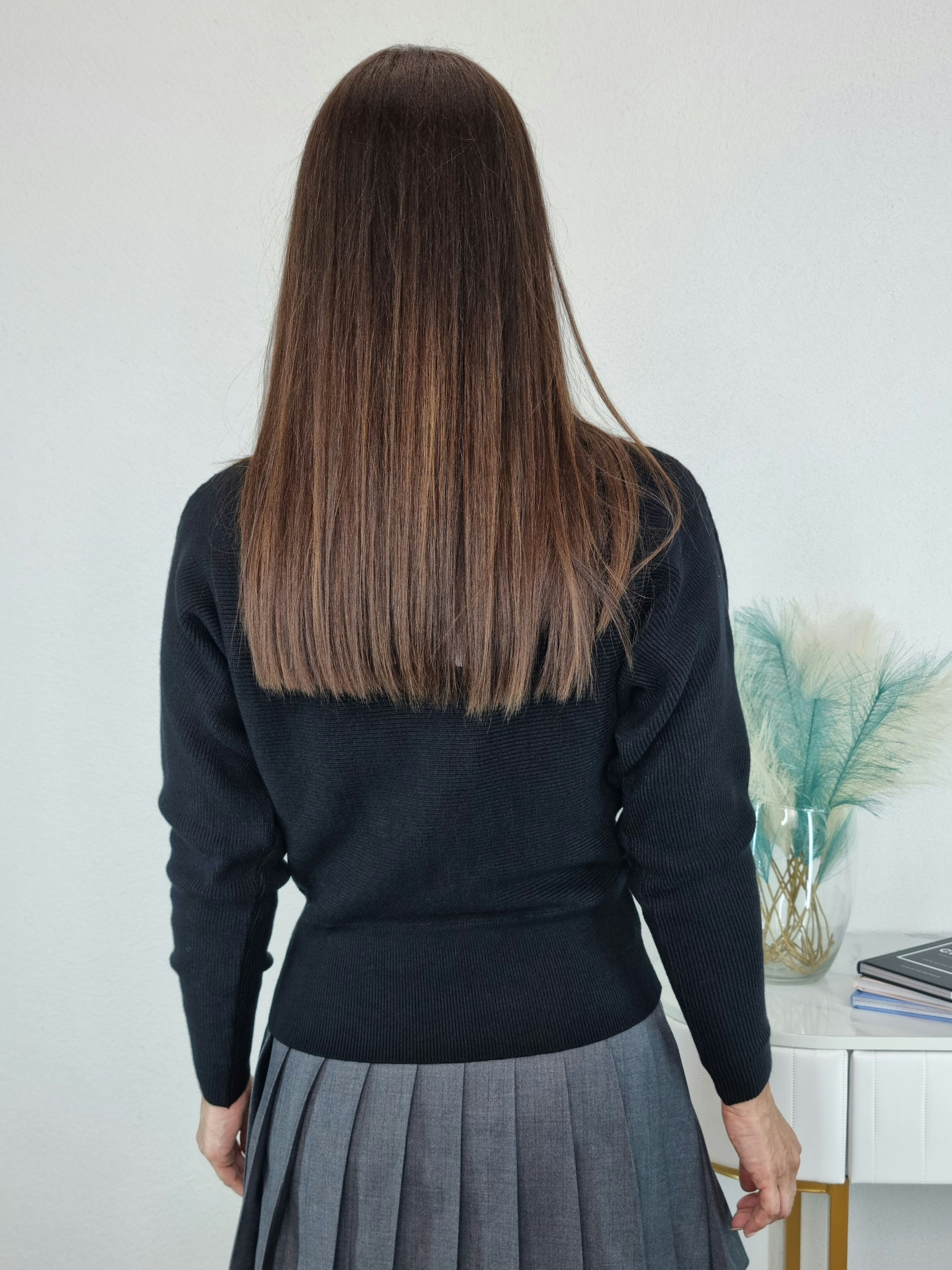 PULL CIVICO BOTTONI NERO