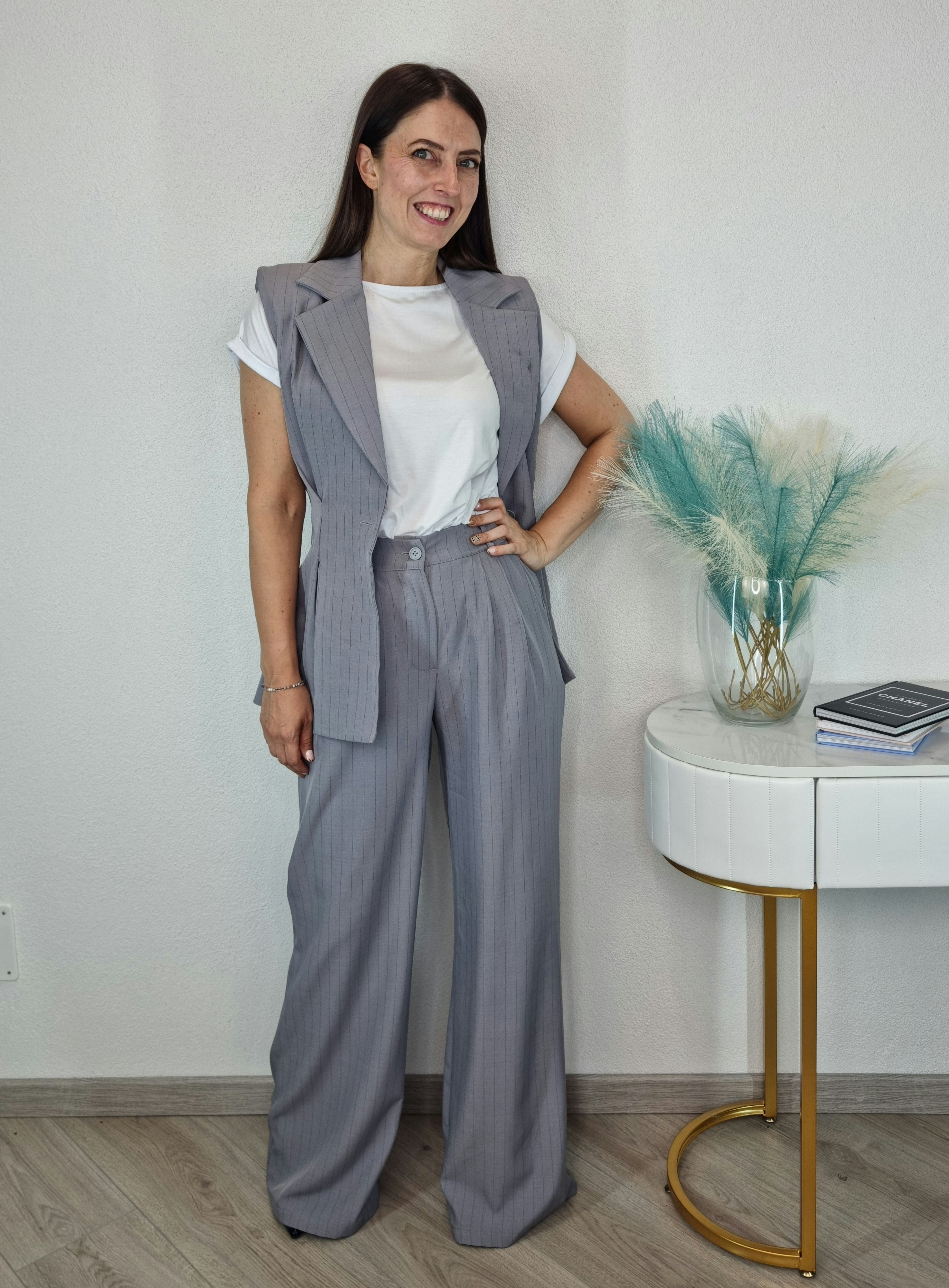 COMPLETO GESSATO GRIGIO