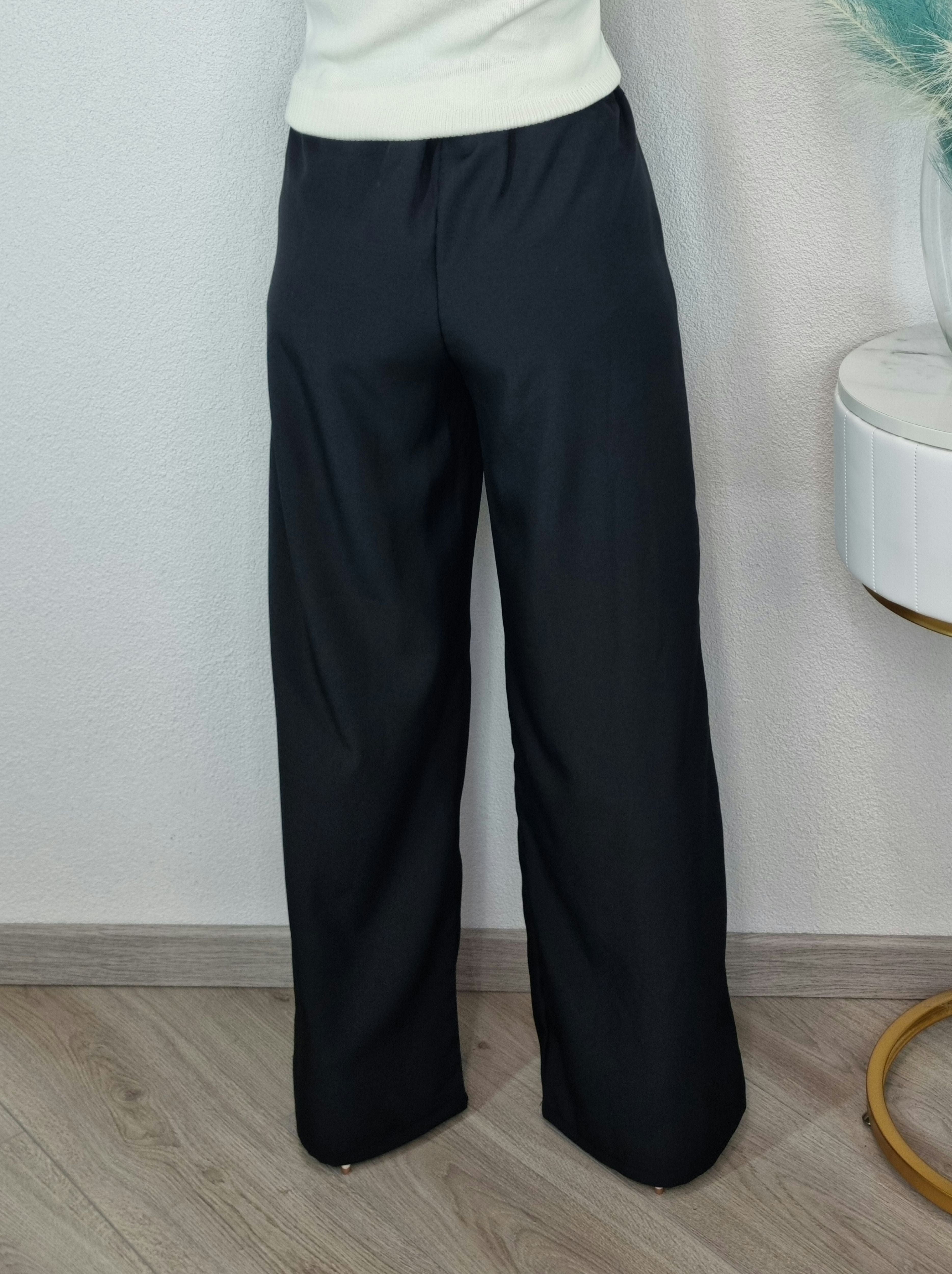 PANTALONE DETAIL NERO