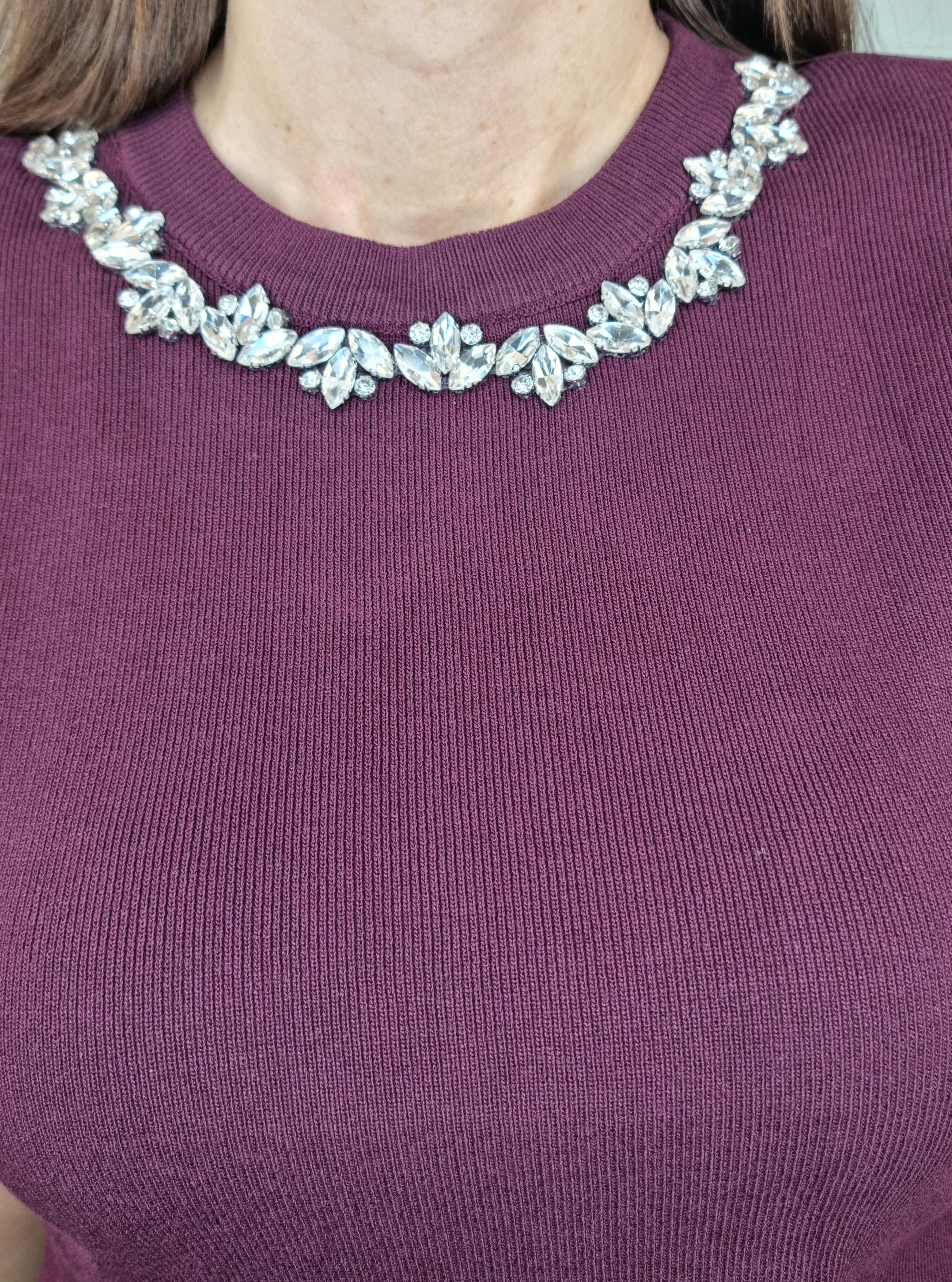 PULL GIOIELLO BORGOGNA