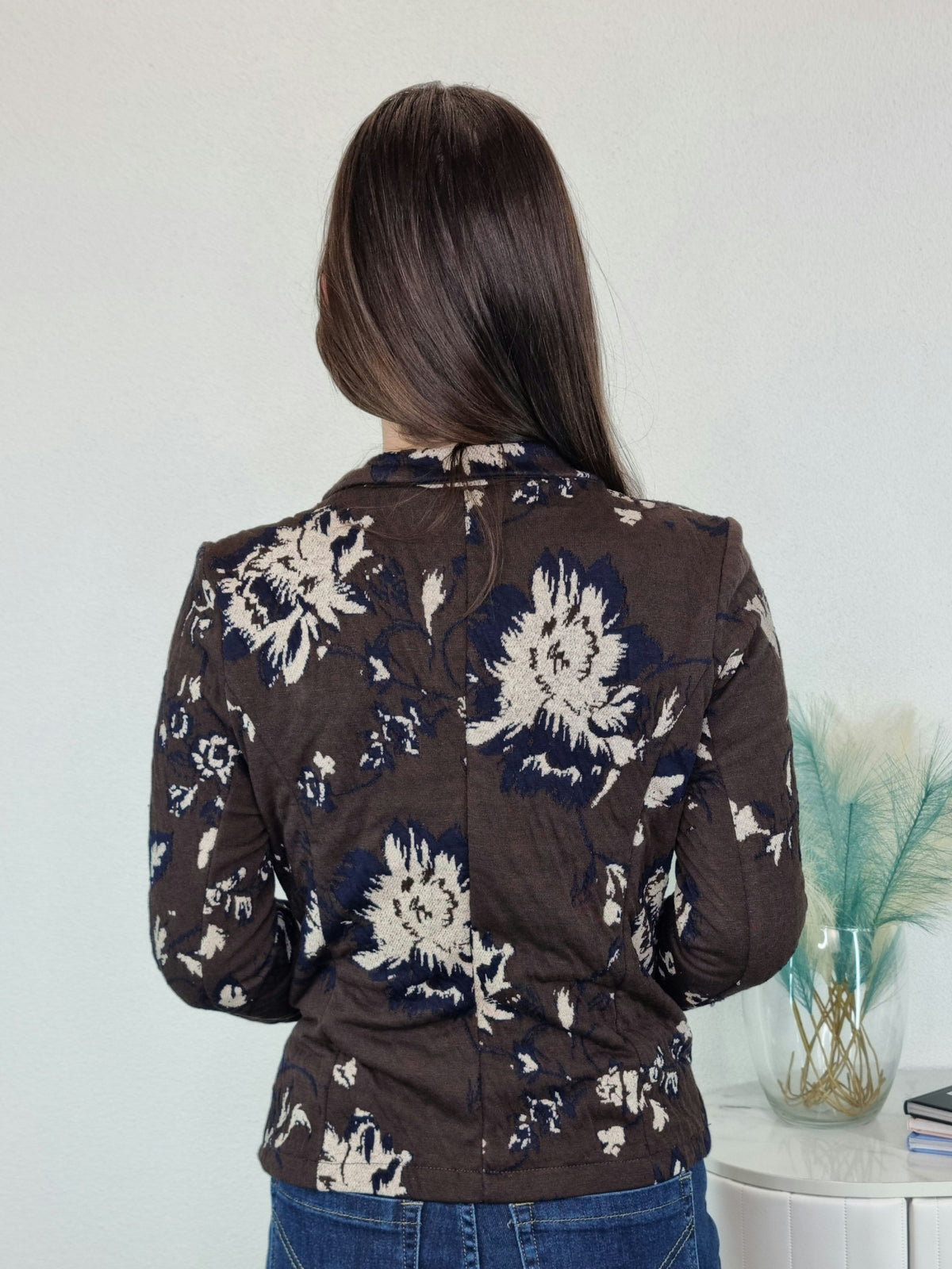 BLAZER RICAMO MORO