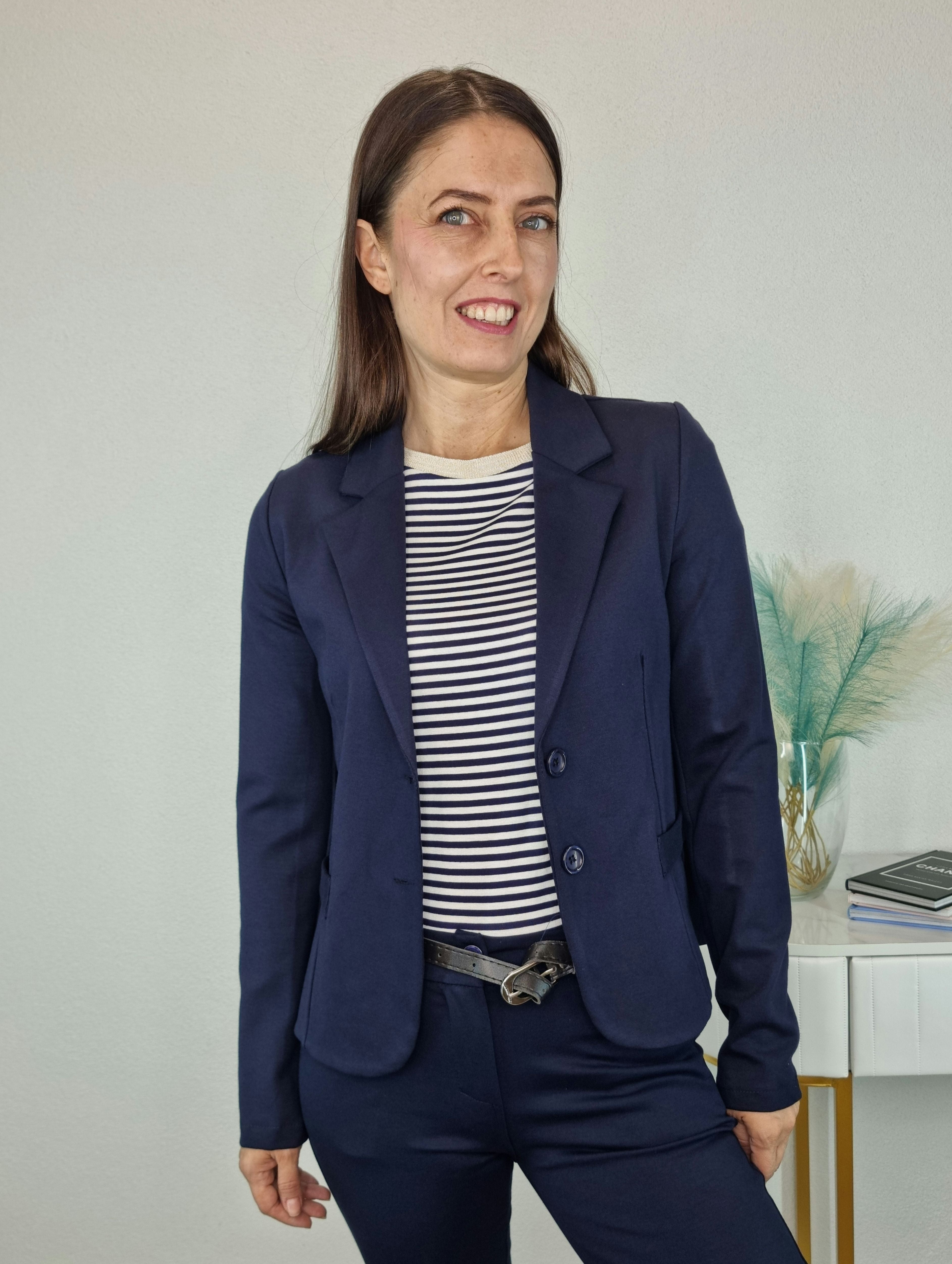 BLAZER PUNTO MILANO BLU