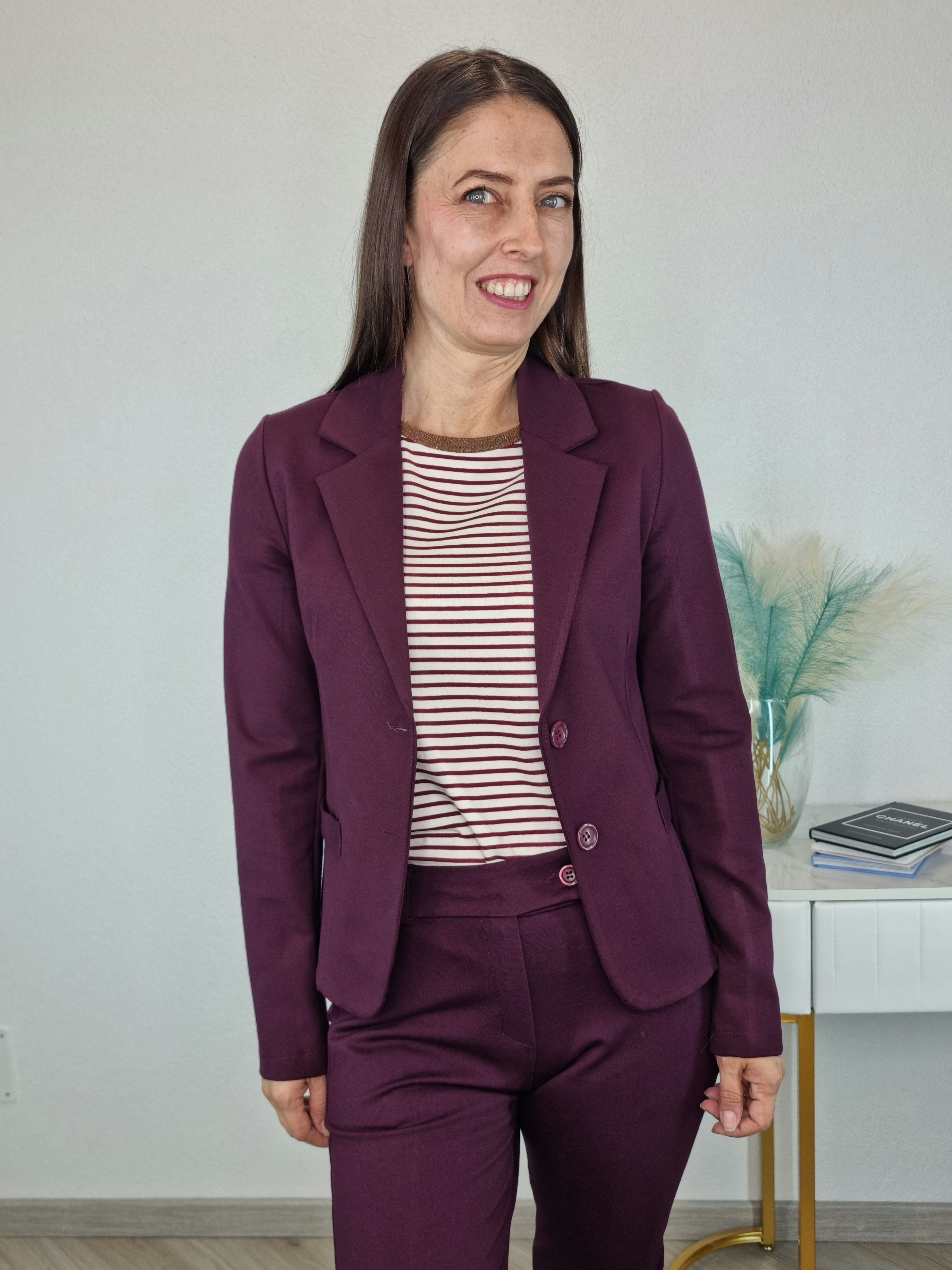 BLAZER PUNTO MILANO BORGOGNA