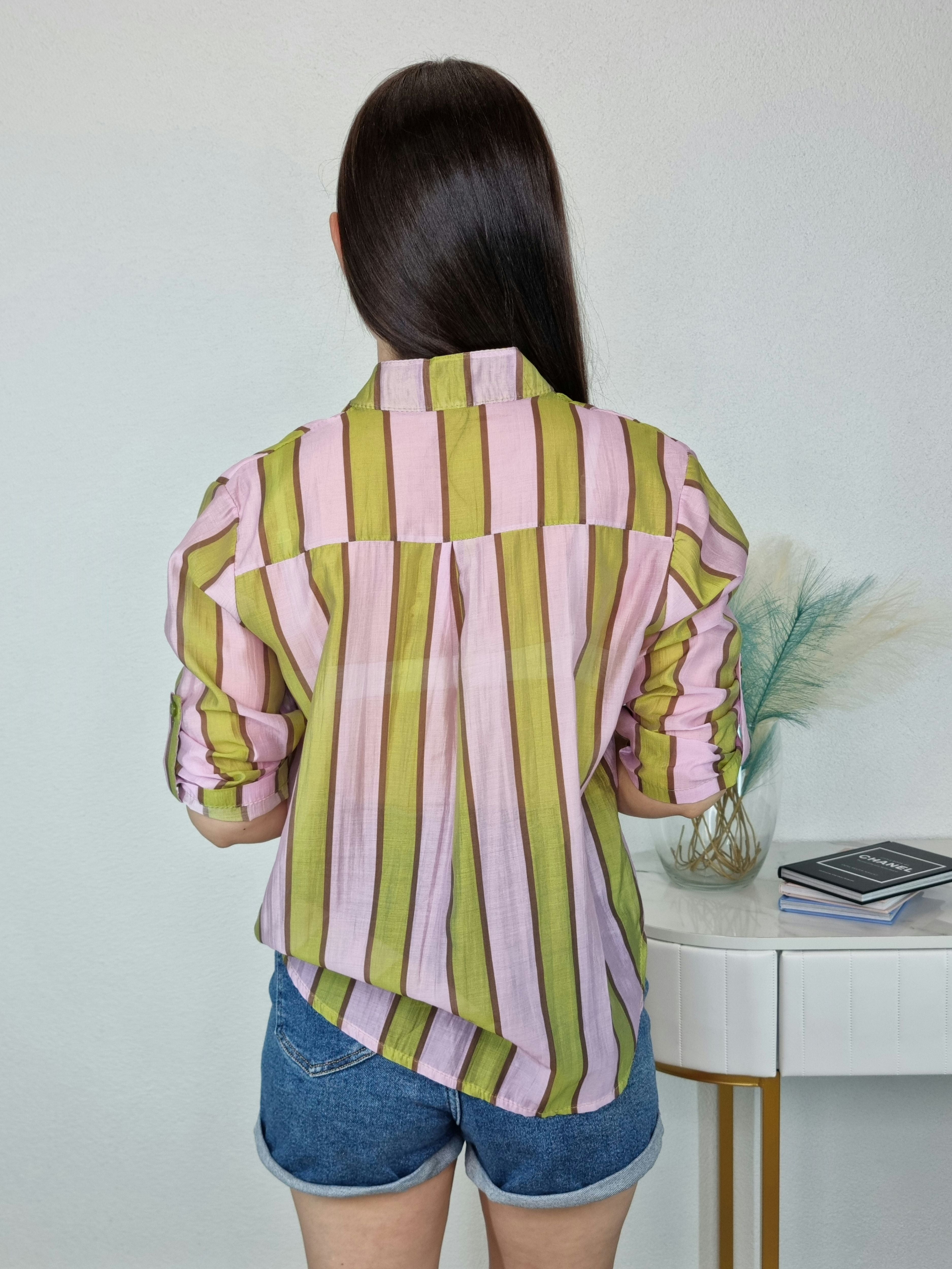 CAMICIA SOFT VERDE