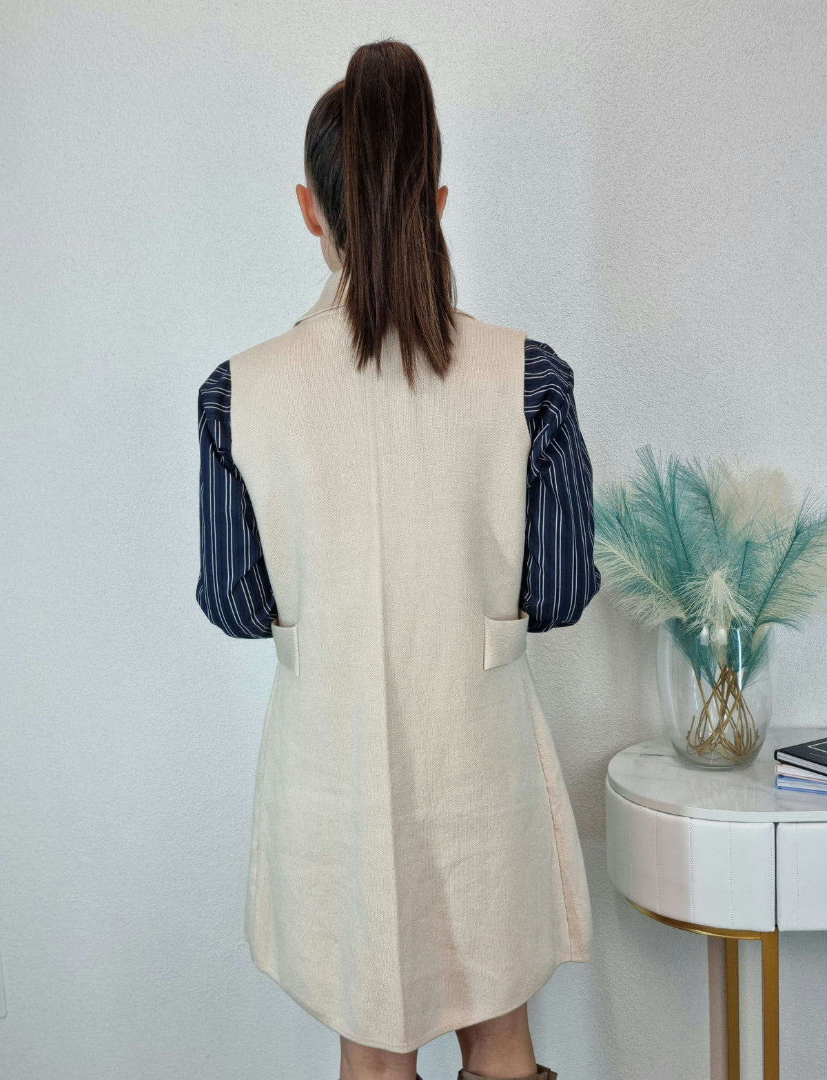 GILET ILARIA BEIGE