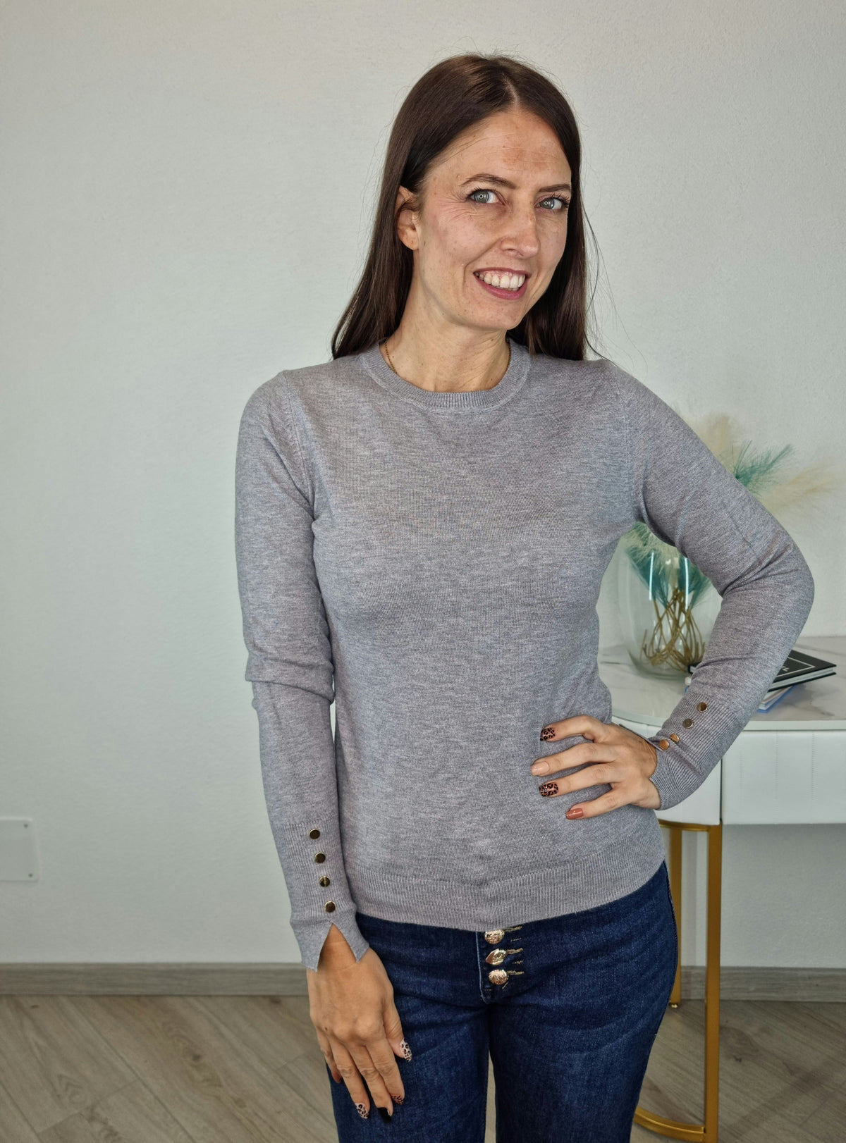 PULL BASIC GRIGIO