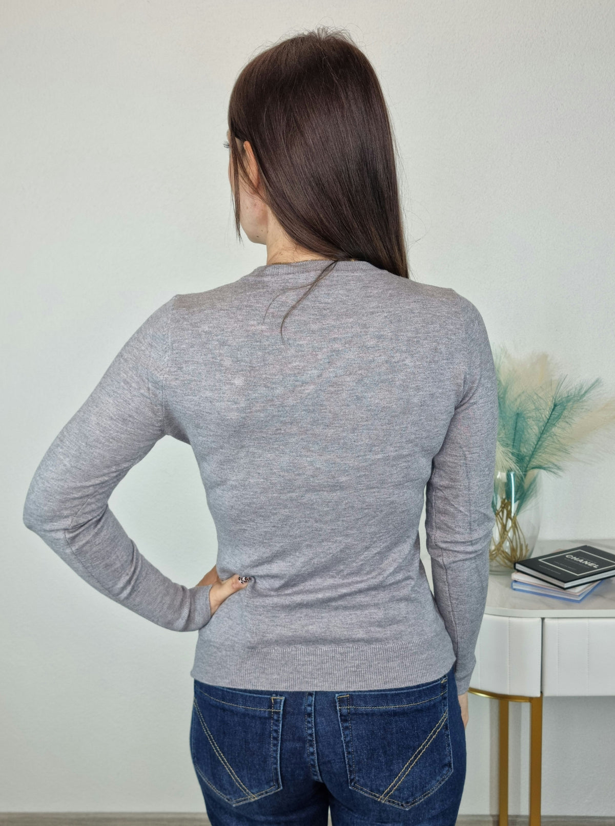 PULL BASIC GRIGIO