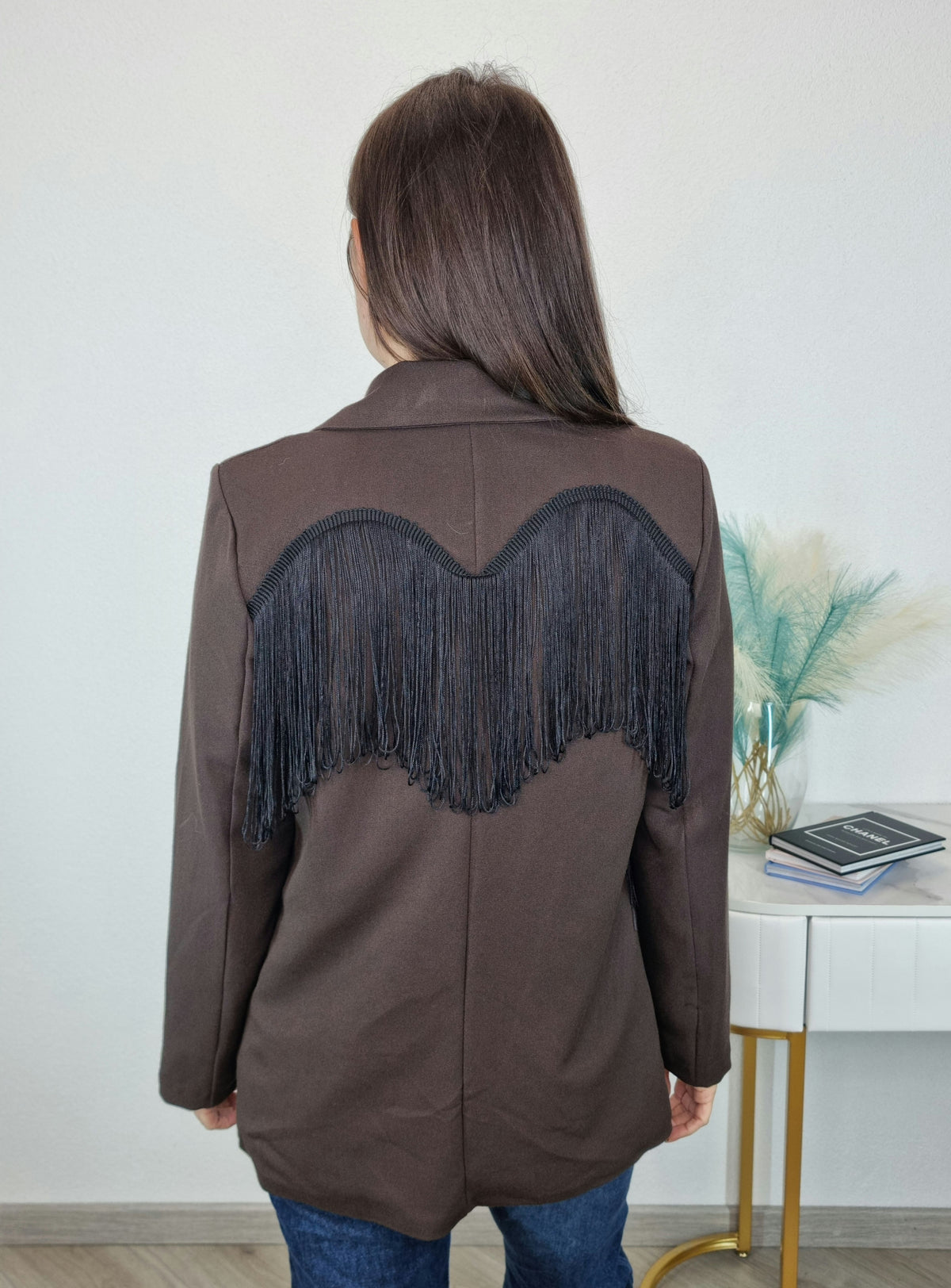 BLAZER FRANGE MORO
