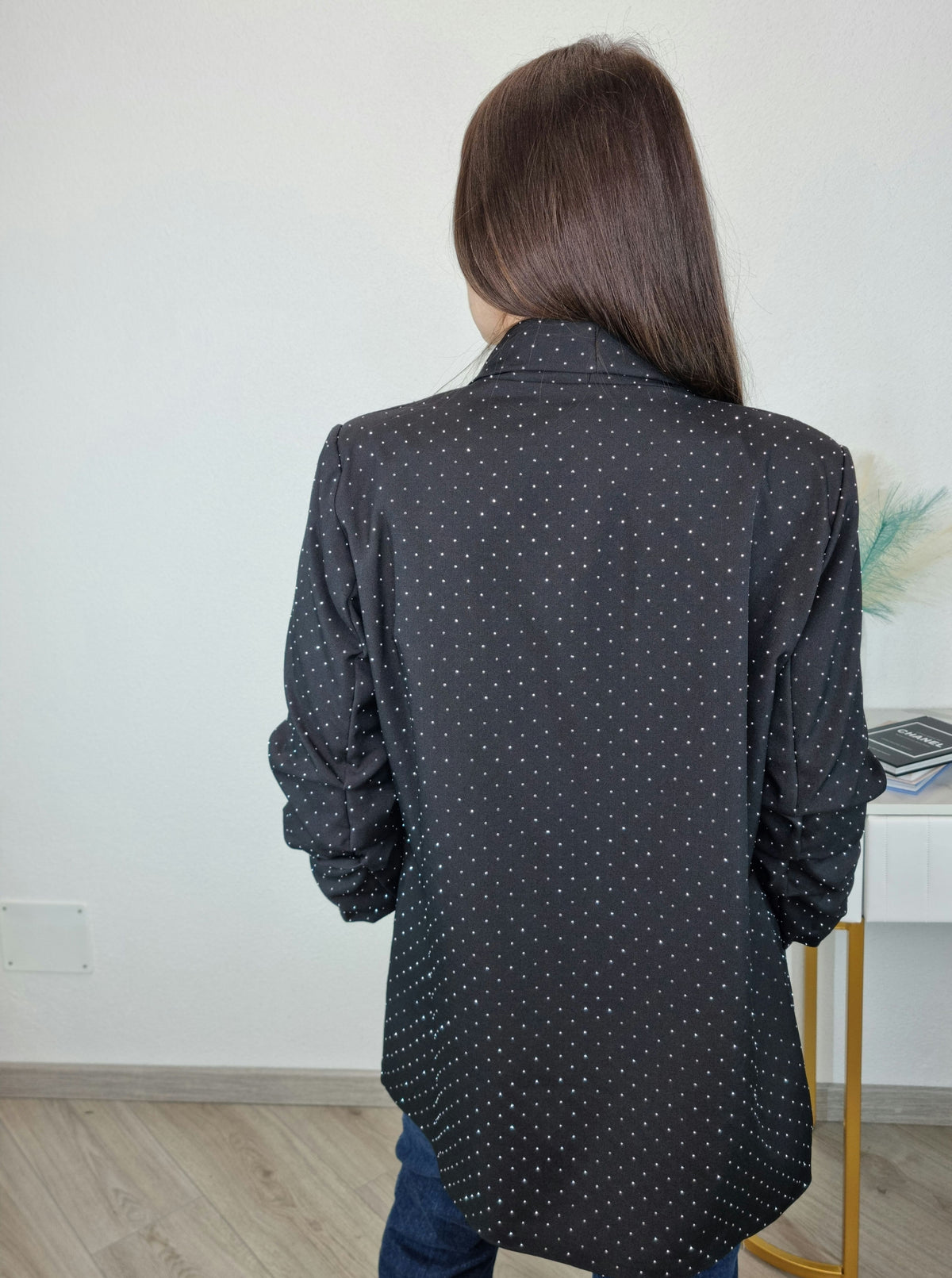 BLAZER NERO PUNTI LUCE