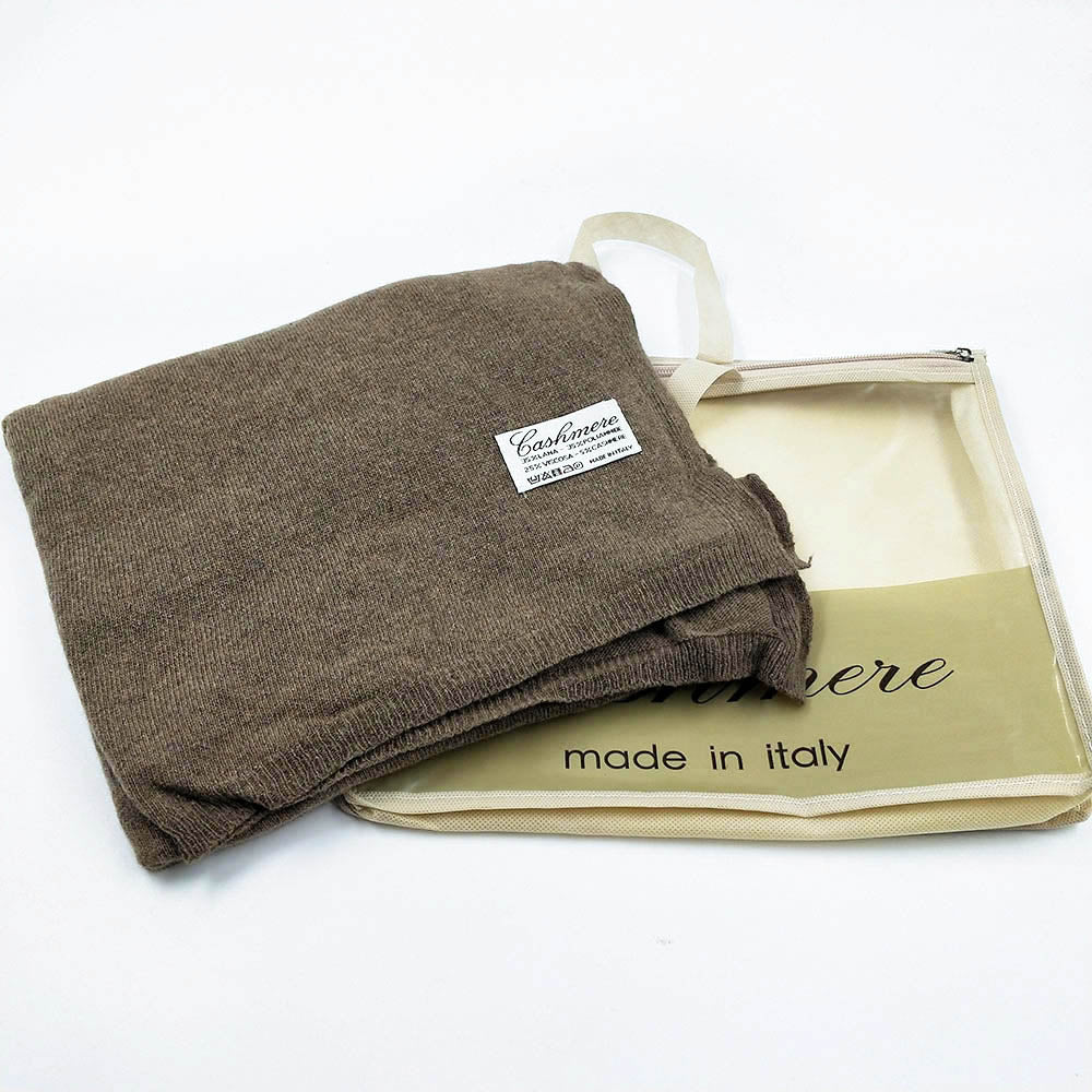Sciarpa cashmere cammello