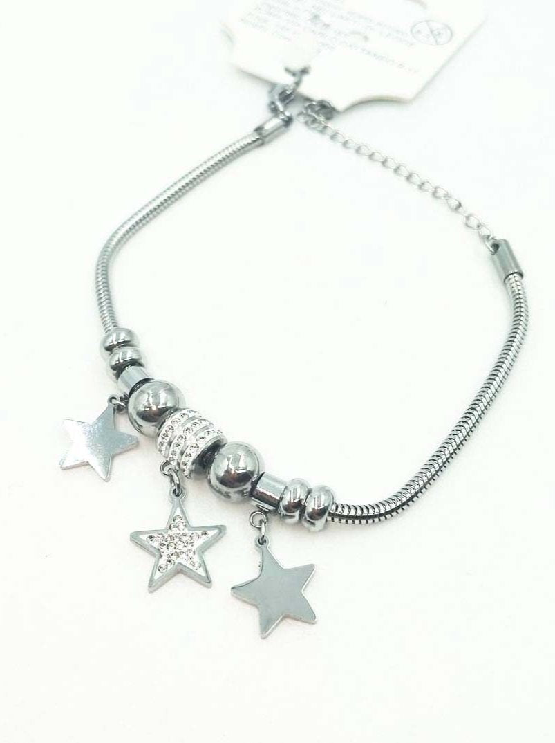 Bracciale charm argento