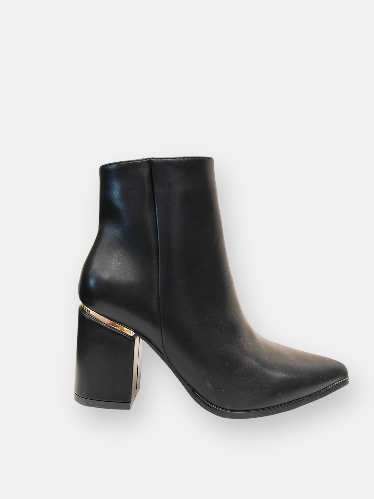 Stivaletto gold nero