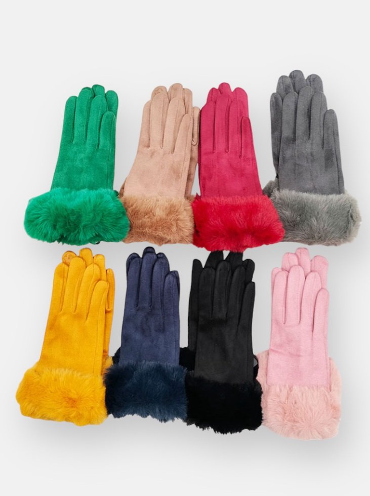 Guanto peluches (vari colori)