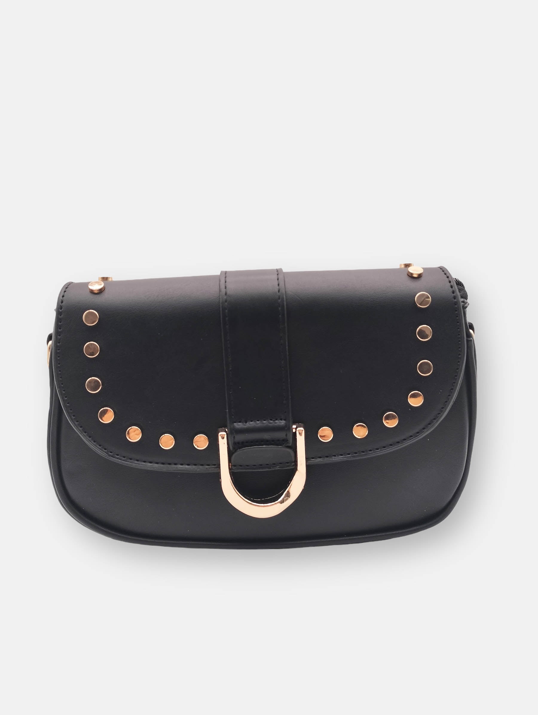 Pochette borchie nera