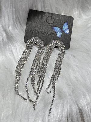 ORECCHINO CASCATA ARGENTO