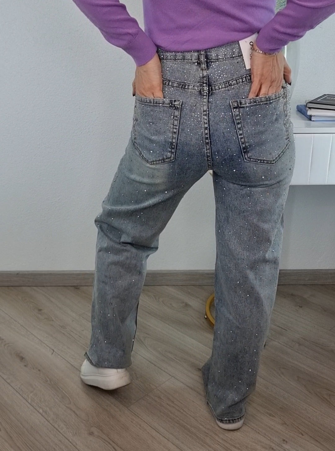 JEANS STRASS