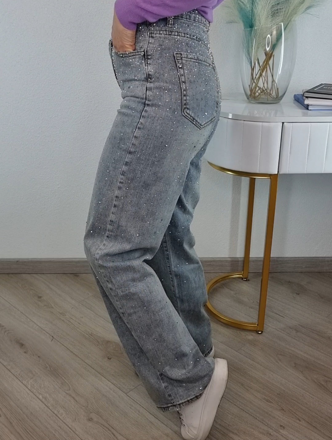 JEANS STRASS