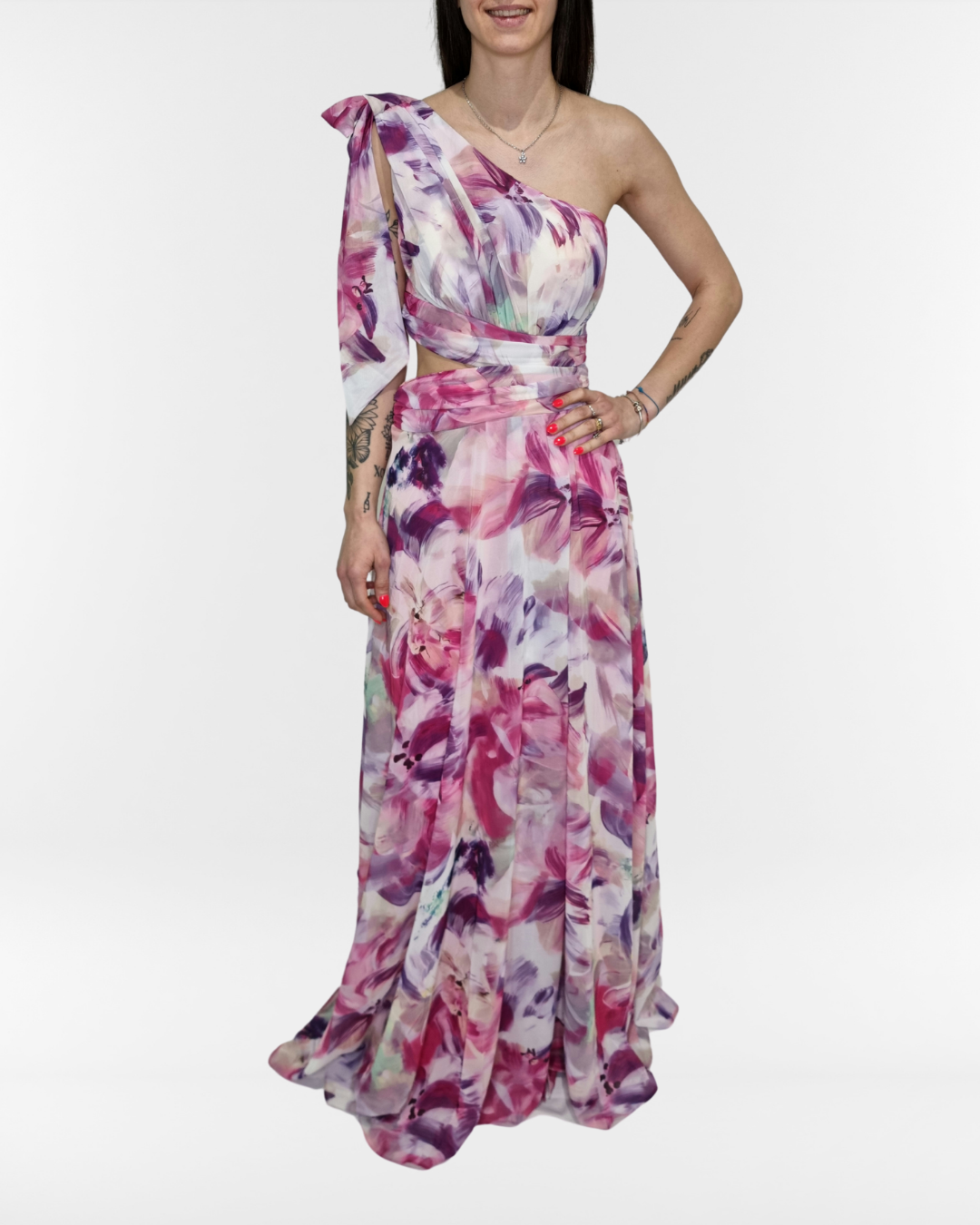 ABITO CHANTAL ROSA